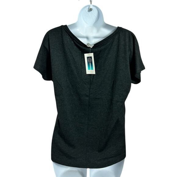 Next Level Dallas Texas Black Tee Size Small Lipstick Short Dolman Sleeve New - Picture 5 of 6